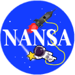 Logo Nansa Agencia Espacial en Minecraft